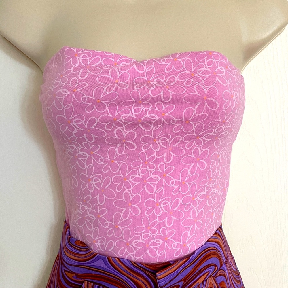 NWOT Strapless top